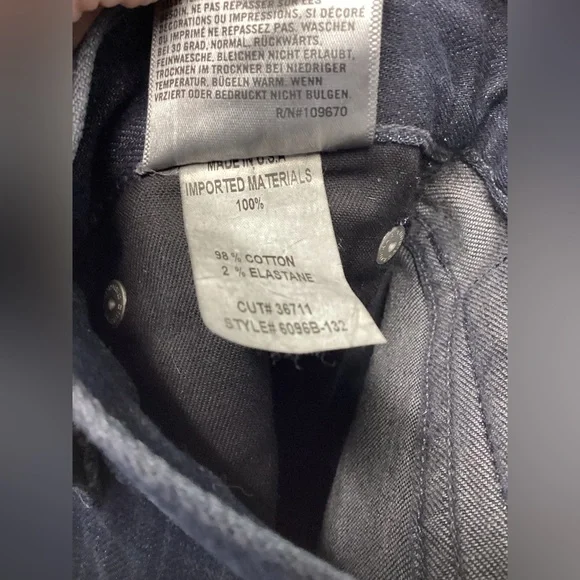 Citizens of Humanity Men's Blue Jeans Byron - Picture 9 of 10